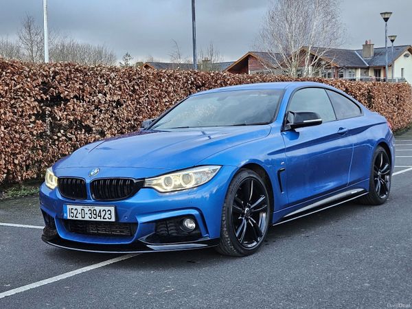 BMW 4-Series Coupe, Petrol, 2015, Blue