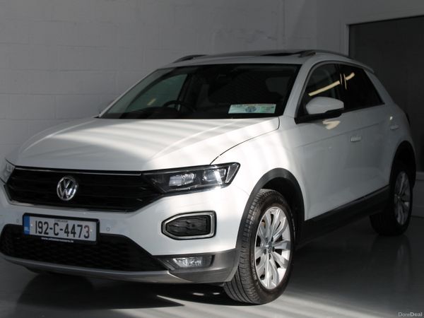 Volkswagen T-Roc SUV, Petrol, 2019, White