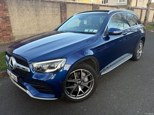 Mercedes-Benz GLC SUV, Diesel Plug-in Hybrid, 2021, Blue