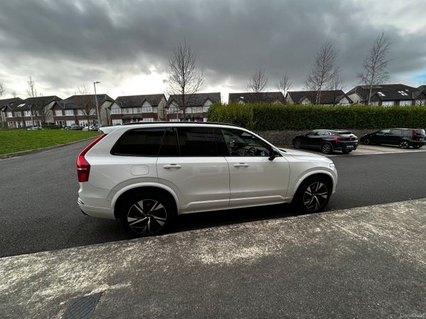 Volvo XC90 SUV, Petrol Plug-in Hybrid, 2021, White