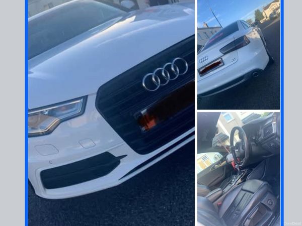 Audi A6 Saloon, Diesel, 2014, White