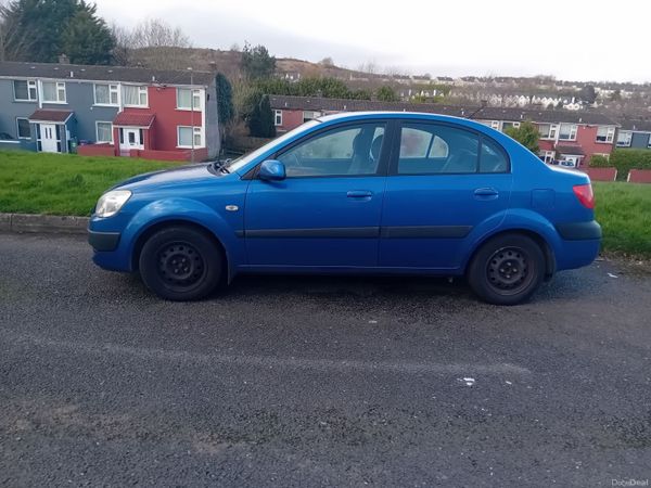 Kia Rio Saloon, Petrol, 2008, Blue