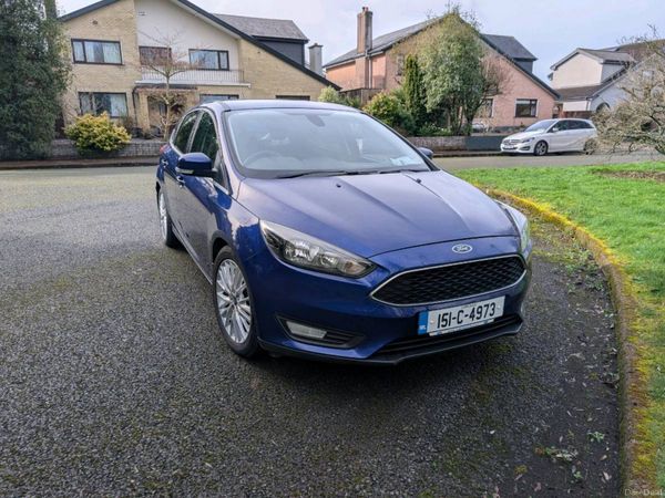 Ford Focus Hatchback, Diesel, 2015, Blue