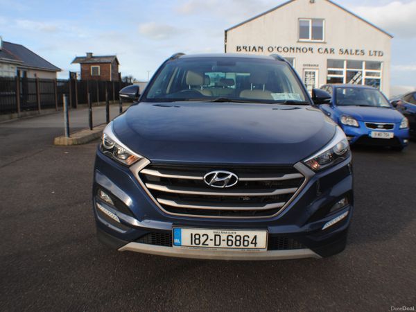 Hyundai Tucson SUV, Diesel, 2018, Blue