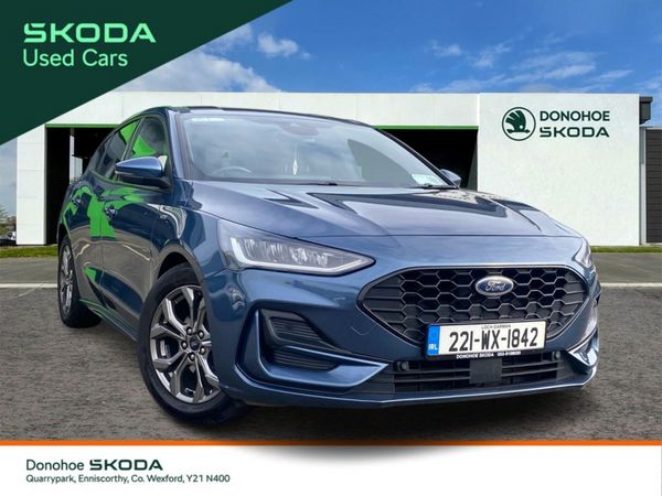 Ford Focus Hatchback, Petrol, 2022, Blue