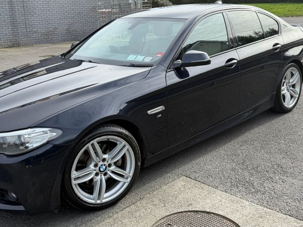 BMW 5-Series Saloon, Diesel, 2015, Black