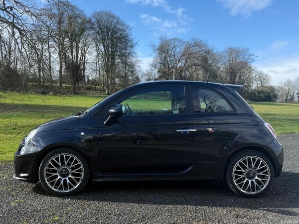Fiat 500 Hatchback, Petrol, 2014, Black