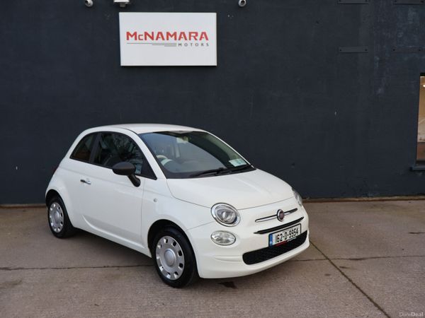 Fiat 500 Hatchback, Petrol, 2016, White