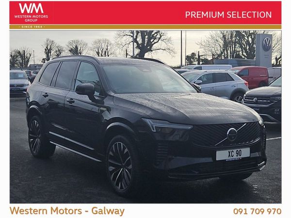 Volvo XC90 SUV, Petrol Hybrid, 2025, Black