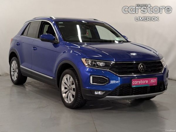 Volkswagen T-Roc SUV, Petrol, 2021, Blue