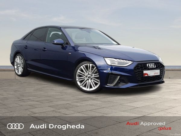 Audi A4 Saloon, Diesel, 2022, Blue