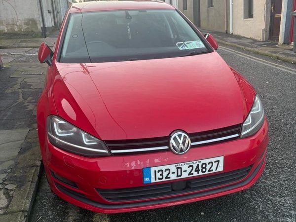 Volkswagen Golf Hatchback, Petrol, 2013, Red