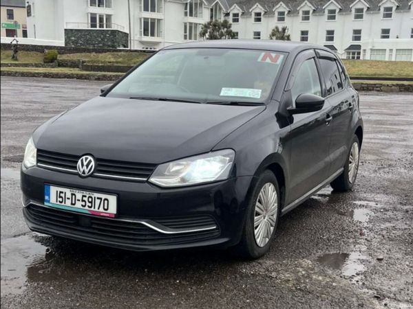 Volkswagen Polo Hatchback, Petrol, 2015, Black