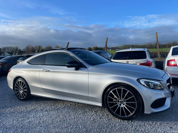 Mercedes-Benz C-Class Coupe, Diesel, 2018, Silver