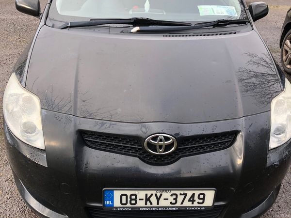 Toyota Auris Hatchback, Petrol, 2008, Black