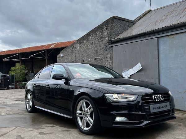 Audi A4 Saloon, Diesel, 2014, Black