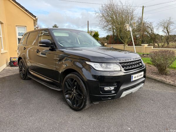 Land Rover Range Rover Sport SUV, Diesel, 2016, Black