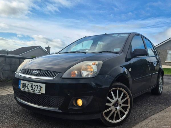 Ford Fiesta Hatchback, Petrol, 2008, Black