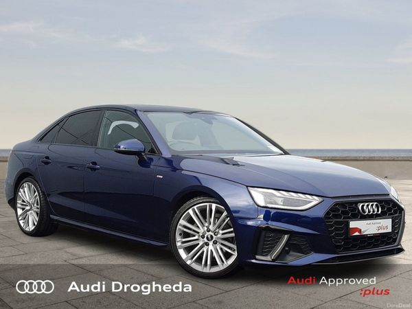 Audi A4 Saloon, Diesel, 2022, Blue