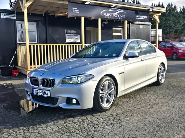 BMW 5-Series Saloon, Diesel, 2016, Silver