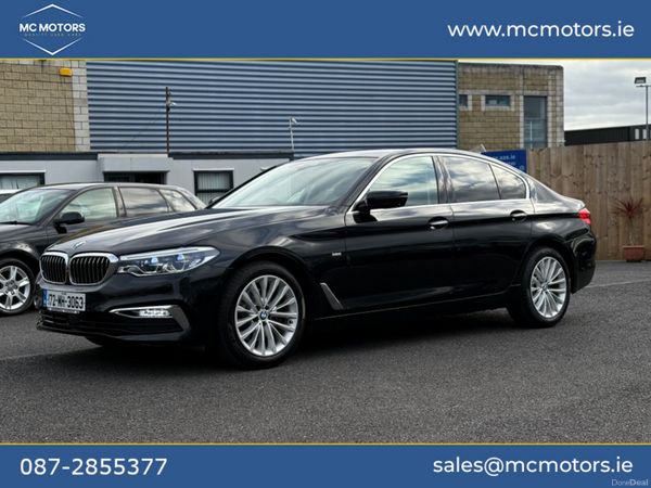 BMW 5-Series Saloon, Diesel, 2017, Black