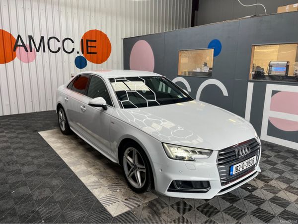 Audi A4 Saloon, Petrol, 2018, White
