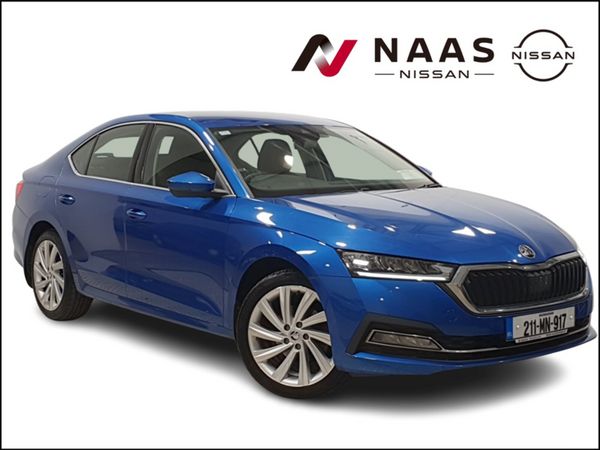 Skoda Octavia Saloon, Petrol, 2021, Blue