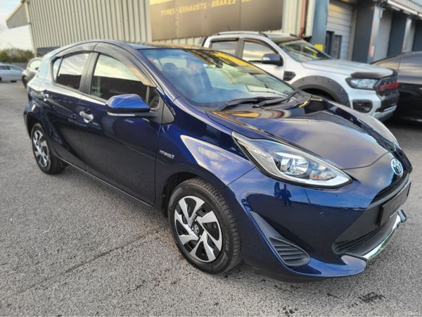 Toyota Aqua Hatchback, Petrol Hybrid, 2020, Blue