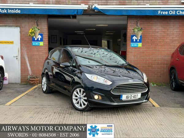Ford Fiesta Hatchback, Petrol, 2016, Black
