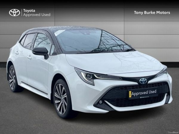 Toyota Corolla Hatchback, Petrol Hybrid, 2023, White