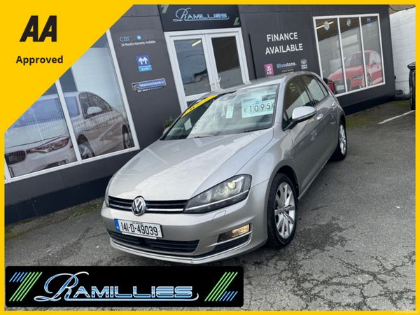 Volkswagen Golf Hatchback, Petrol, 2014, Silver