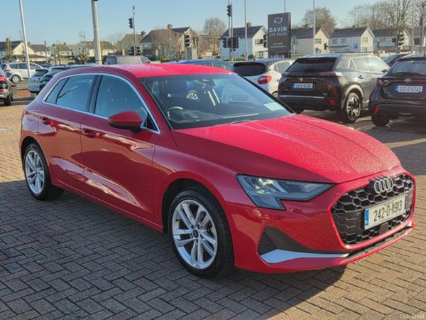 Audi A3 Hatchback, Petrol, 2024, Red