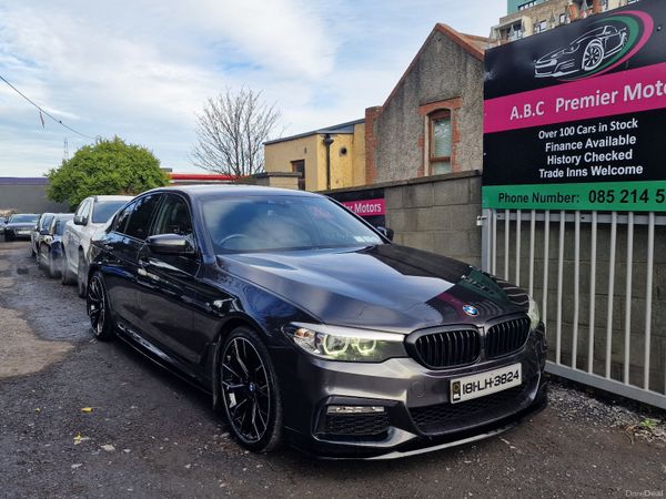 BMW 5-Series Saloon, Diesel, 2018, Grey