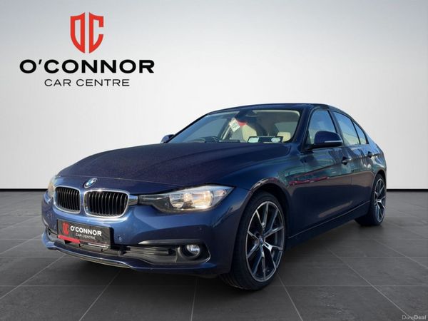 BMW 3-Series Saloon, Diesel, 2017, Blue