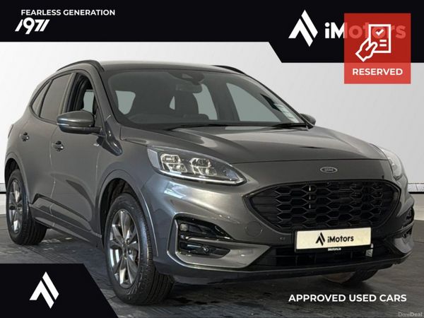 Ford Kuga SUV, Petrol Plug-in Hybrid, 2022, Grey
