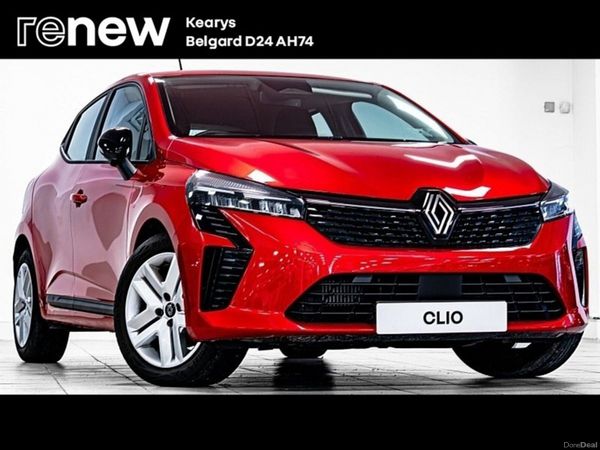 Renault Clio Hatchback, Petrol, 2025, Red