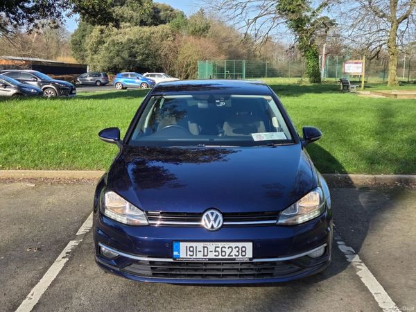 Volkswagen Golf Hatchback, Diesel, 2019, Blue