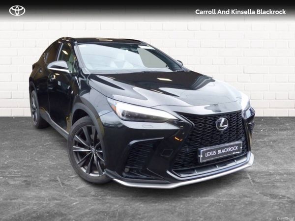 Lexus NX 450h+ SUV, Petrol Plug-in Hybrid, 2023, Black