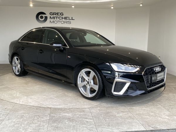 Audi A4 Saloon, Diesel Hybrid, 2021, Black
