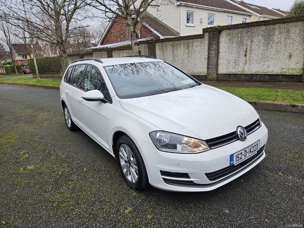 Volkswagen Golf Estate, Diesel, 2015, White