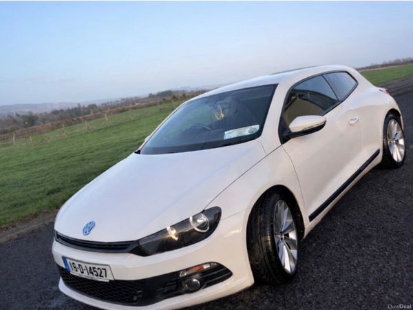 Volkswagen Scirocco Hatchback, Diesel, 2014, White