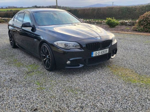 BMW 5-Series Saloon, Diesel, 2012, Black