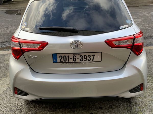Toyota Vitz Hatchback, Petrol, 2020, Silver