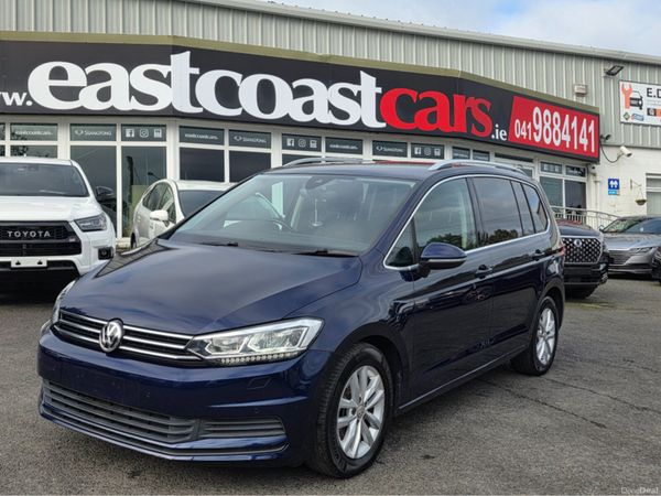 Volkswagen Touran MPV, Petrol, 2018, Blue