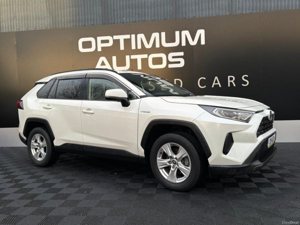 Toyota RAV4 SUV, Petrol Hybrid, 2020, White