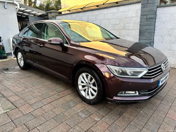 Volkswagen Passat Saloon, Diesel, 2016, Red