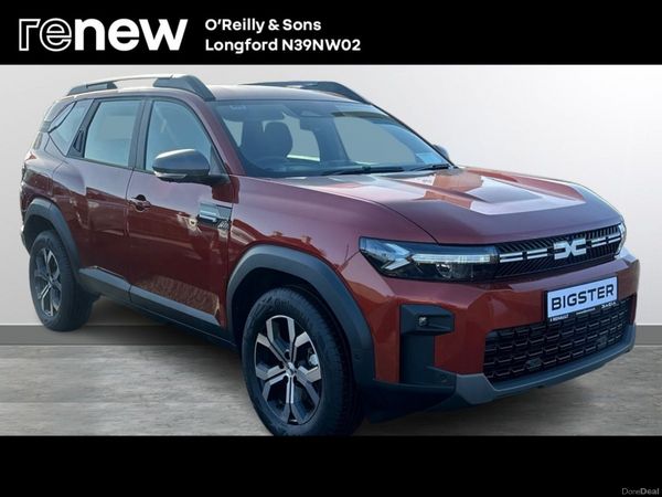 Dacia Bigster SUV, Petrol Hybrid, 2026, Orange