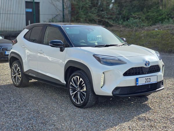 Toyota Yaris Cross SUV, Petrol Hybrid, 2021, White