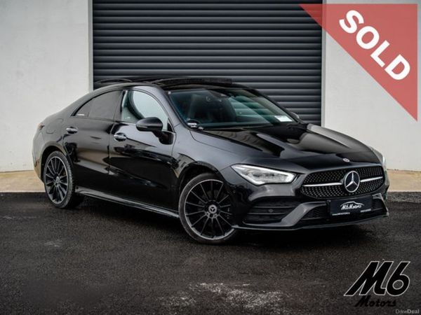 Mercedes-Benz CLA Coupe, Petrol Plug-in Hybrid, 2023, Black