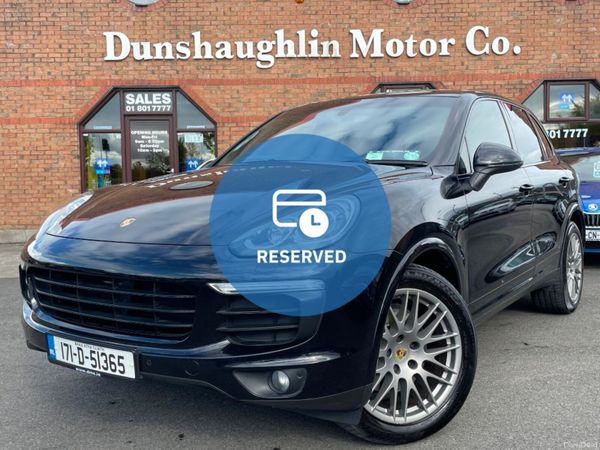 Porsche Cayenne SUV, Petrol Plug-in Hybrid, 2017, Black